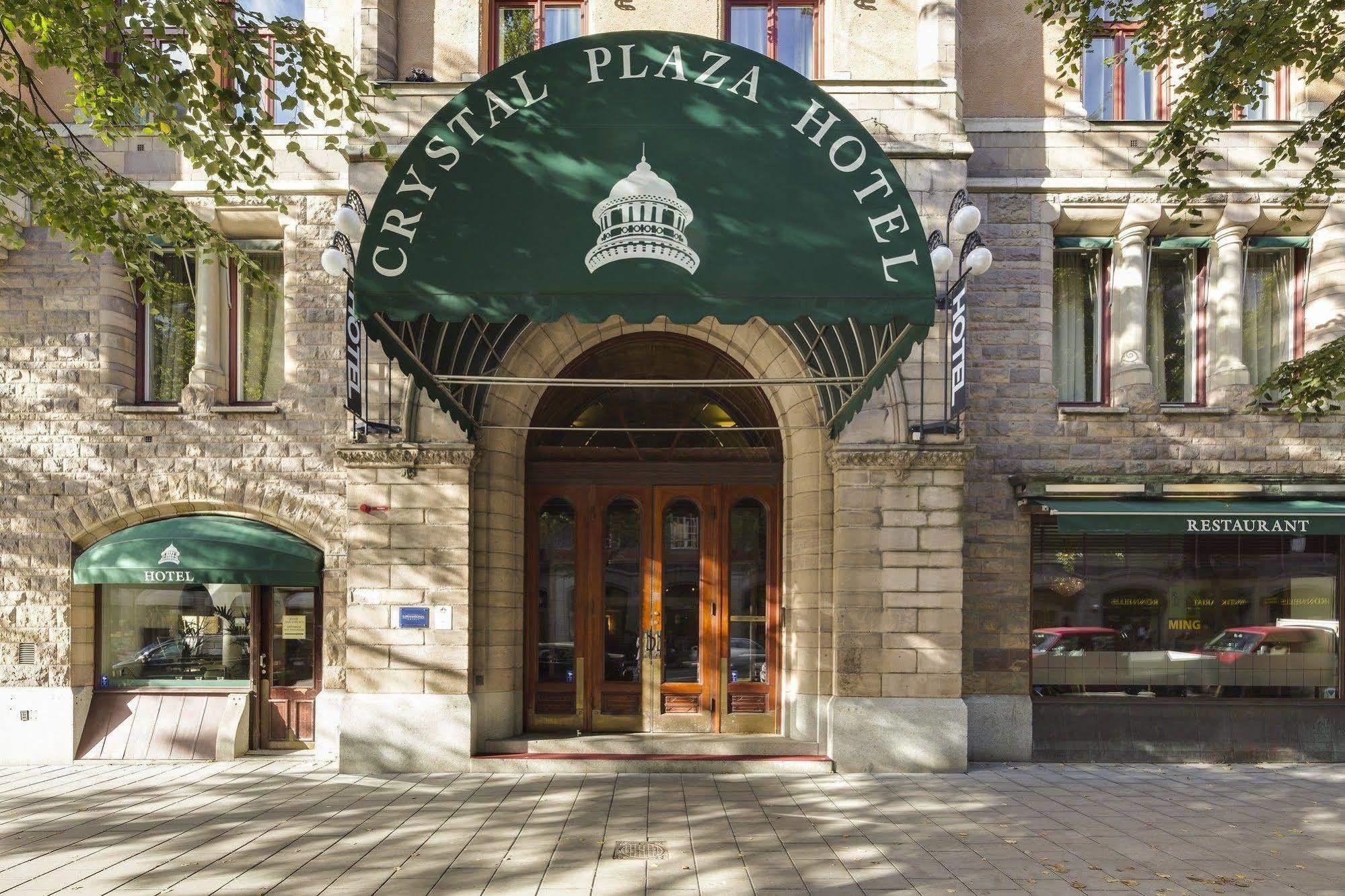 Crystal Plaza Hotel Stockholm Bagian luar foto